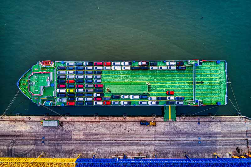 Autos sind auf hoher See, Auto verkaufen Frankfurt am Main hat mehrere Möglchkeiten